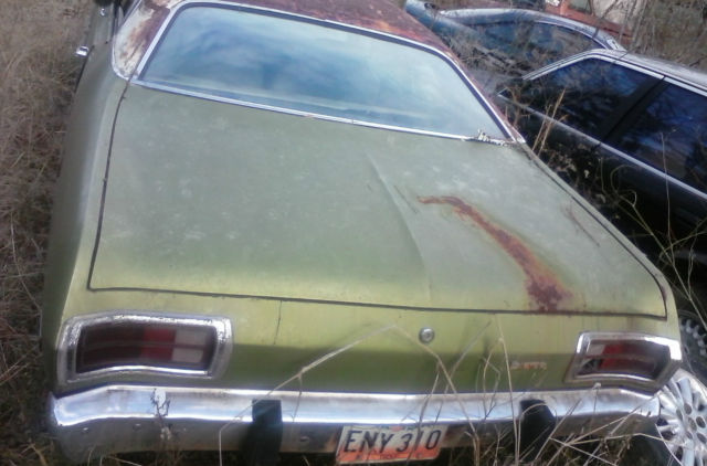 1973 green plymouth duster base 3.7l