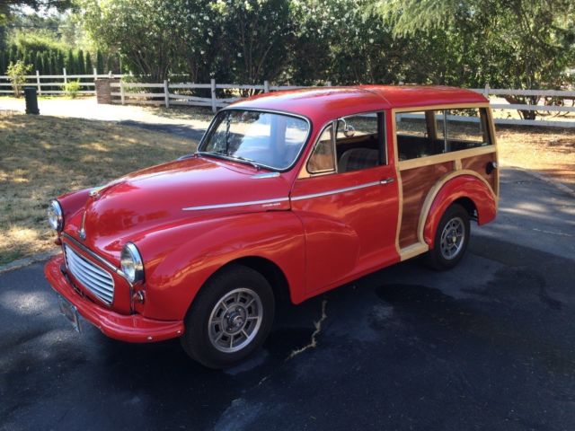 morris minor 1000 travedy / datsun b210, 5 sp, frankenstein, new wood, woodie!!