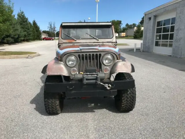 1981 jeep cj7 renegade 258 4 speed 33'' tires