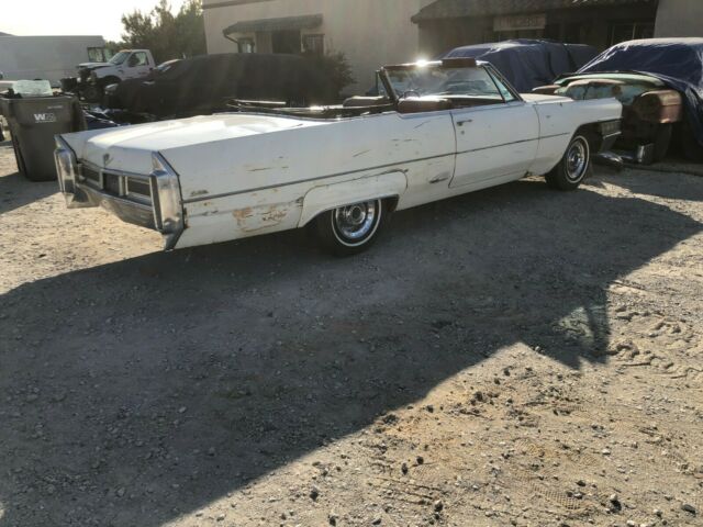 1965 cadillac convertible. solid western barn find after 30 years. great builder