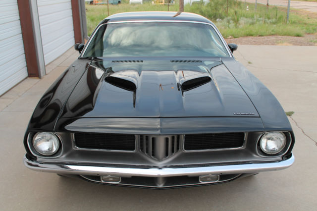 1972 plymouth barracuda “cuda” 340 fuel inj. overdrive sweet and straight