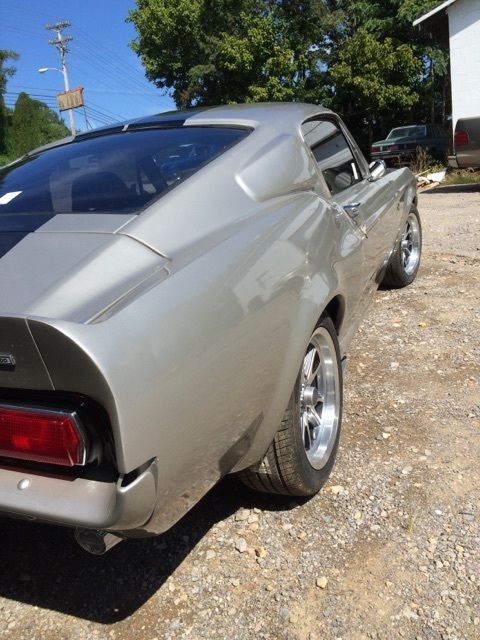 1968 67 eleanor mustang "gone in 60 seconds" replica fastback conversion
