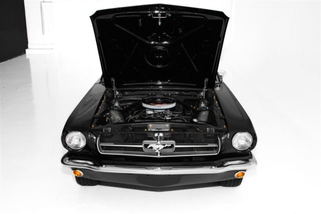1965 ford mustang black/red 289 auto 17 automatic