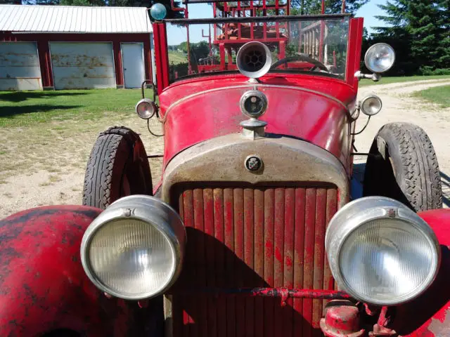 1926 cadillac fire truck obenchain-boyer conversion