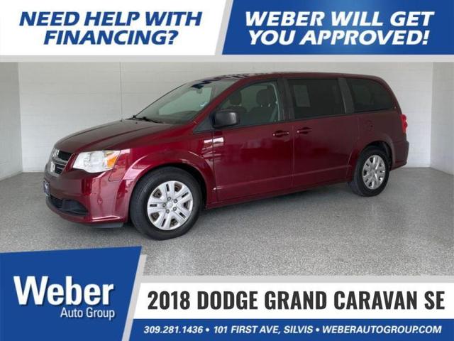 2018 dodge grand caravan se