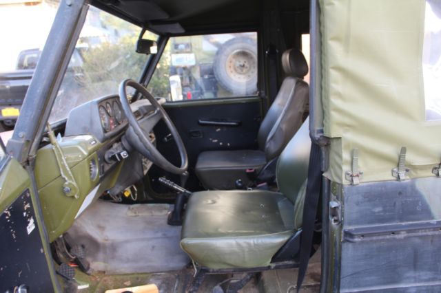 1988 mercedes benz g-class g-wagen g-240 diesel nato military army truck