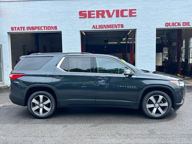 2021 chevrolet traverse lt leather
