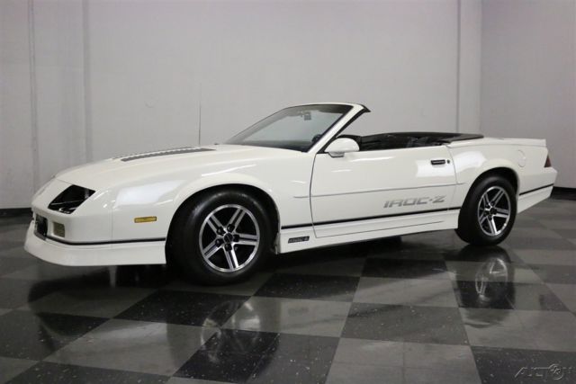 1990 chevrolet camaro iroc z/28 convertible convertible 1990 iroc z/28
