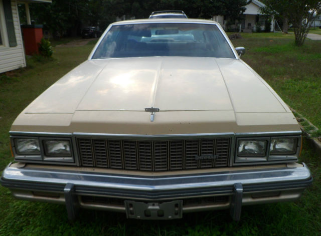 1979 chevy caprice classic - 2 door coupe - cream - 305 v6
