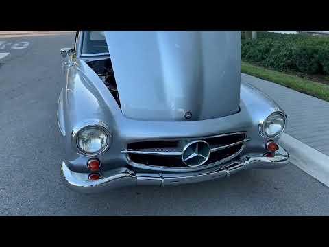 1958 mercedes-benz 190sl in miami, florida