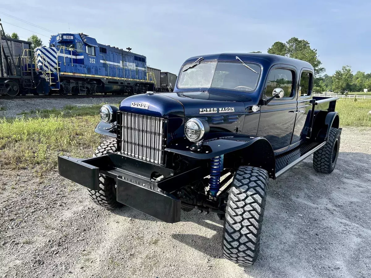 6.7l cummins® turbo diesel-powered 4-door 1948 dodge power wagon