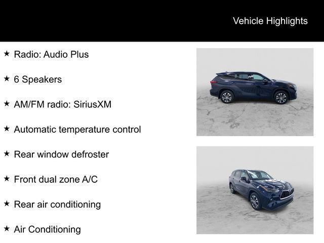 2021 toyota highlander xle
