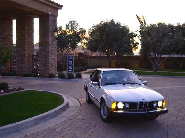 1984 bmw 633csi 6-series 5-speed very original and well documented