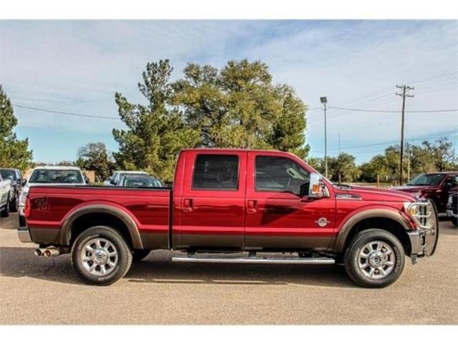 2015 ford f-250 super duty lariat 4x4 lariat 4dr crew cab 8 ft. lb pickup for sale in elkins, new mexico