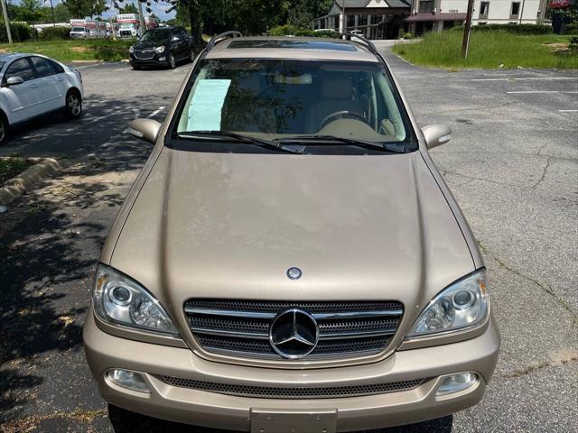 2002 mercedes-benz m-class ml 500 awd 4matic 4dr suv