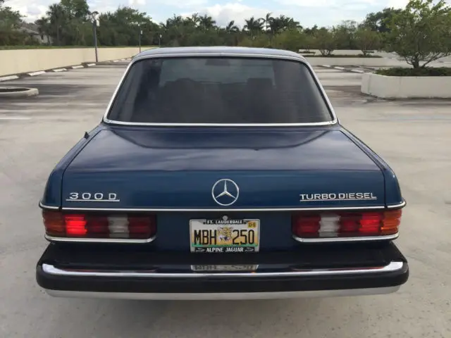 classic 1985 mercedes benz 300d turbodiesel low miles garage kept florida