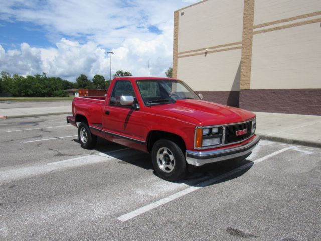 1988 g m c stepside s l e sierra