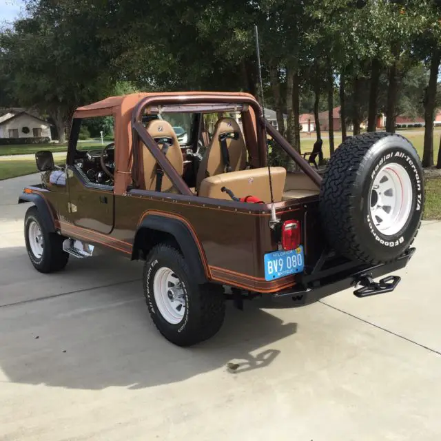 1981 jeep scrambler cj8 - fuel inj 4.0l, turn key, rust free, amazing condition