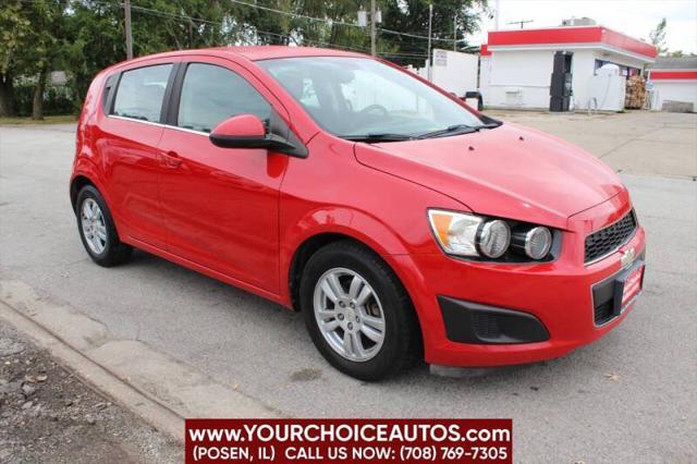 2012 chevrolet sonic 2lt
