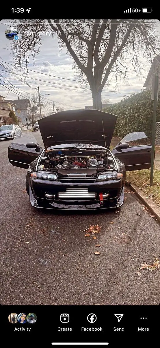 1989 nissan skyline black rwd manual r32