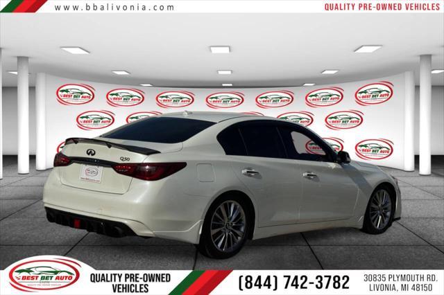 2018 infiniti q50 3.0t luxe