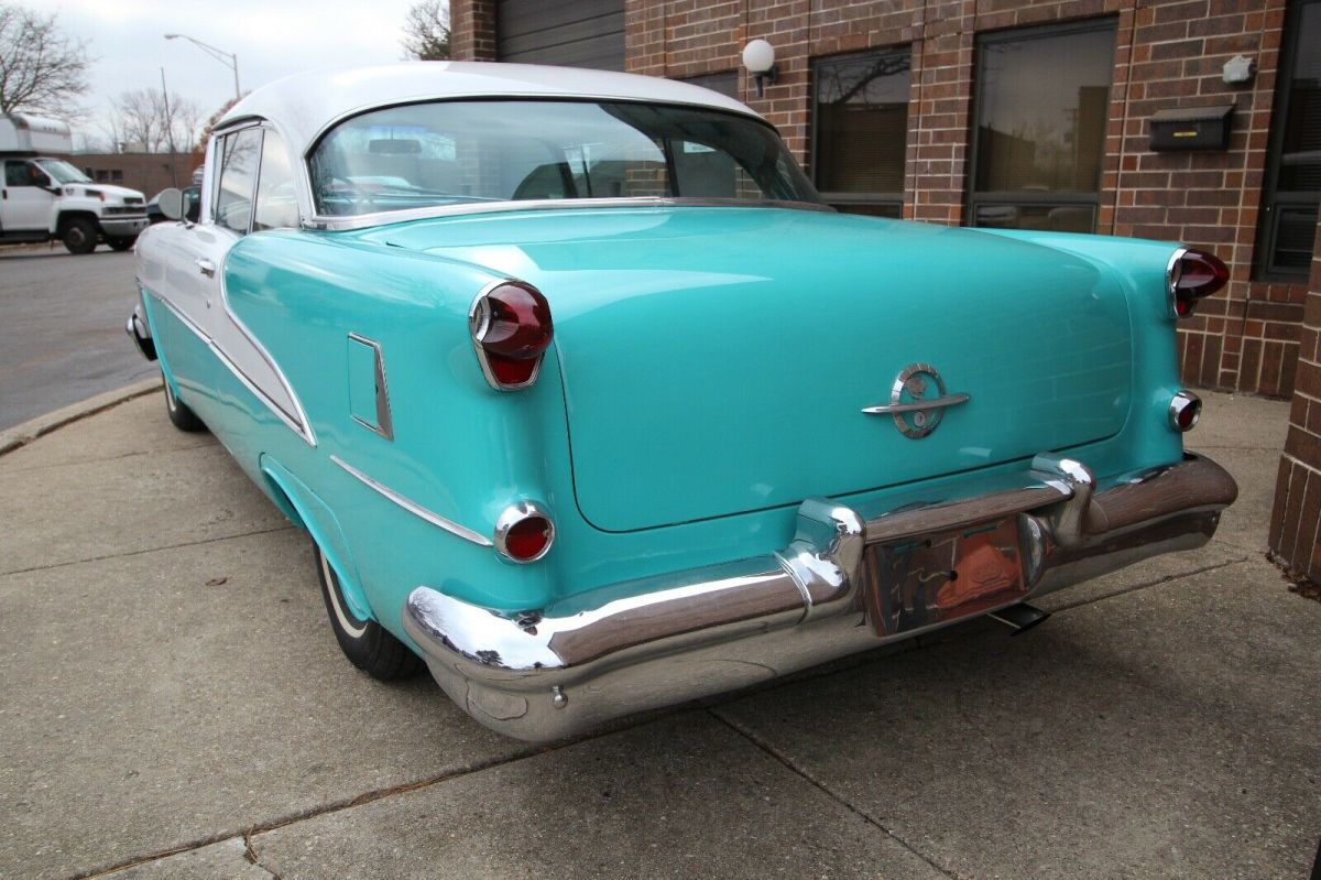 1955 oldsmobile eighty-eight holiday hardtop 88 vintage a/c 324