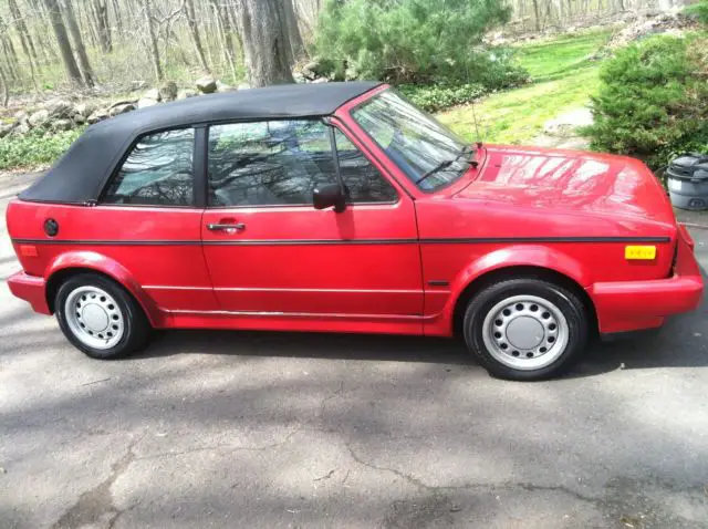 1990 volkswagen karmann cabrio with 62k original miles manual