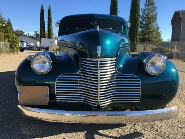 1940 chevrolet sedan chopped 4" 350ci engine 3-spd automatic w od 14000 mi ac