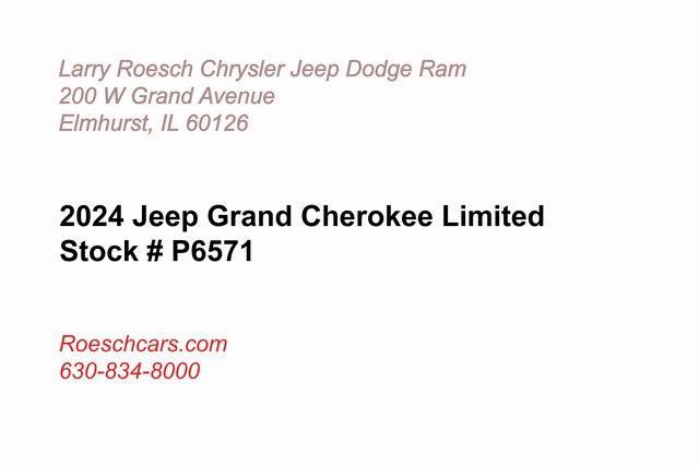 2024 jeep grand cherokee limited x