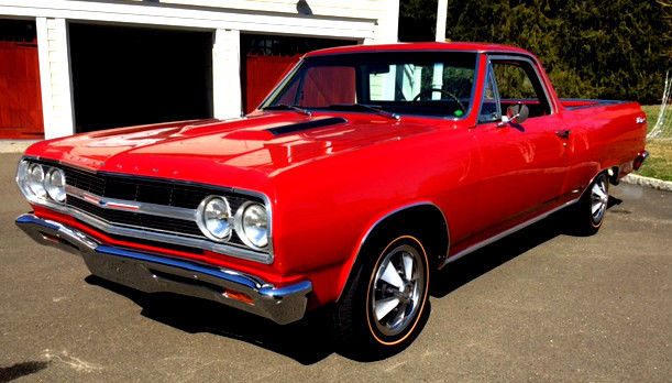 1965 chevrolet el camino deluxe 327 v-8/4spd. factory air power steering & brake