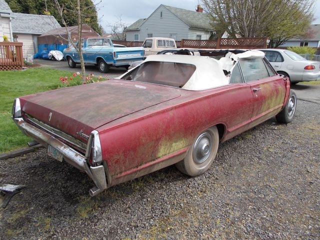 ultra-rare '68 mercury monterey convertible project car
