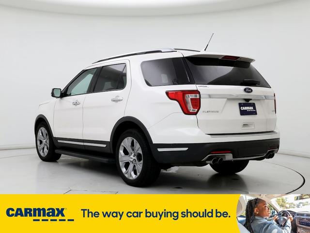 2018 ford explorer platinum