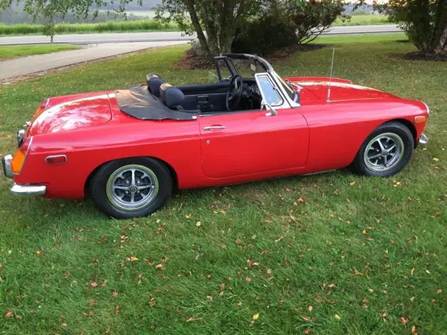 1972 mg w/ chrome bumpers