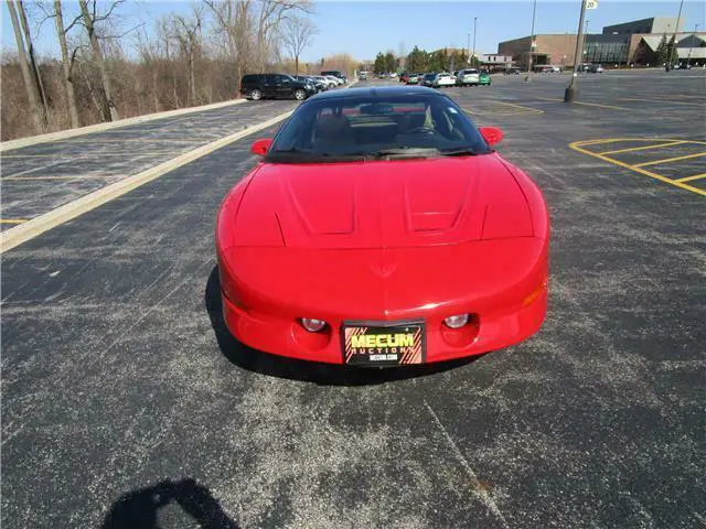 1994 pontiac firebird trans am gt 63,850 miles red 8 cylinder engine 5.7l/350 a