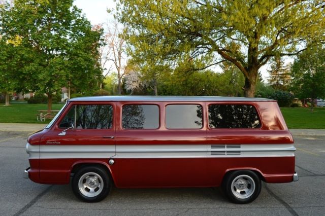 beautiful very rare custom restored survivor 1963 corvair greenbrier van