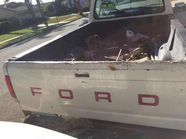 1989 ford f-150 good condition - $1650 (ventura, ca) excellent work truck
