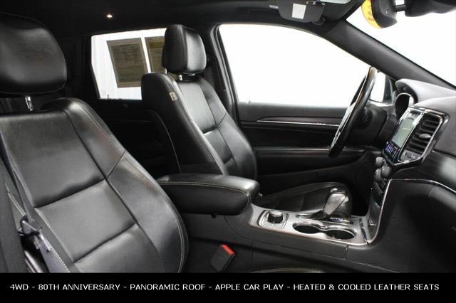 2021 jeep grand cherokee 80th anniversary 4x4
