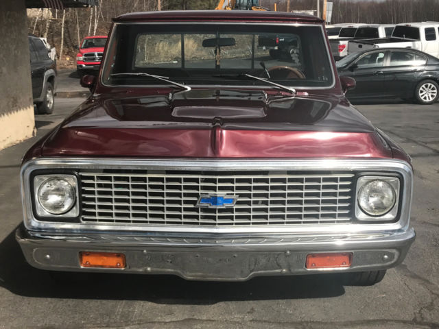 1972 chevy c-10 cheyenne custom street rod hot rat show winner olds engine