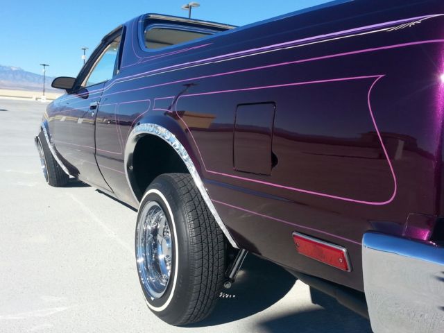 el camino custom lowrider show car