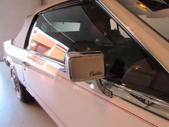 1985 cadillac biarritz convertible low miles excellent condition