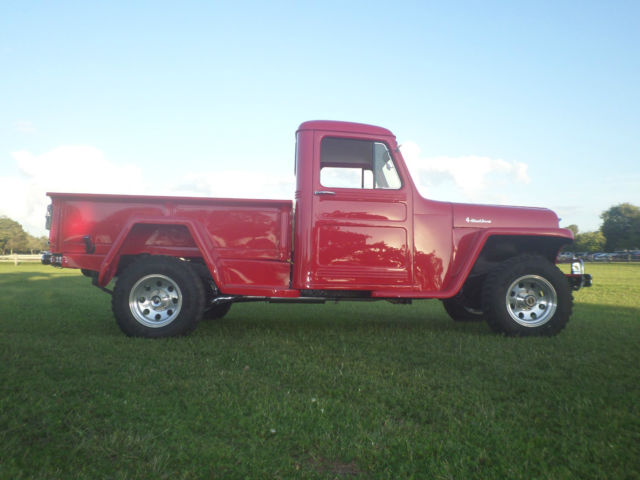 1959 willys pickup frame of restoration