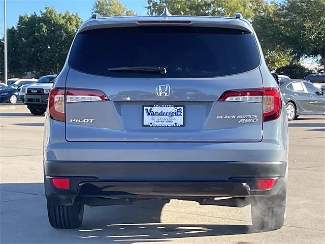 2022 honda pilot awd black edition
