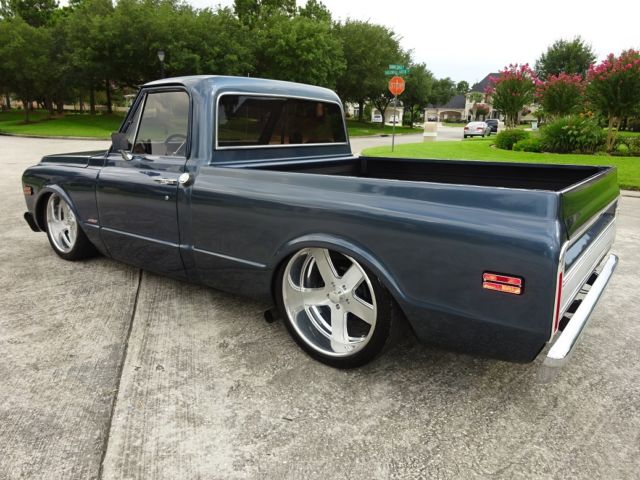 1971 c10, e- level accuair air bags, custom fit wheels, very clean