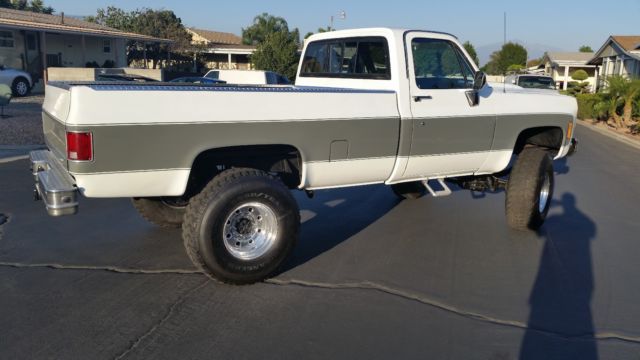 1974 chevrolet k20 4x4 calif. smog exempt
