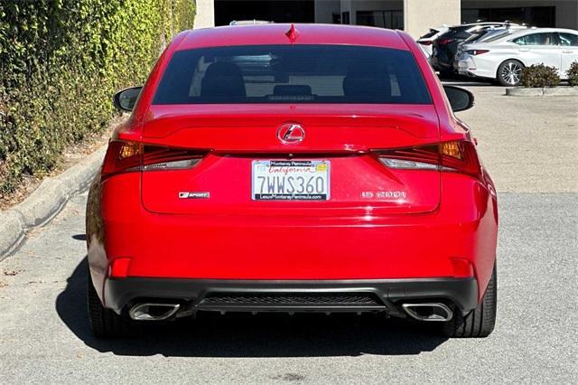 2017 lexus is 200t base