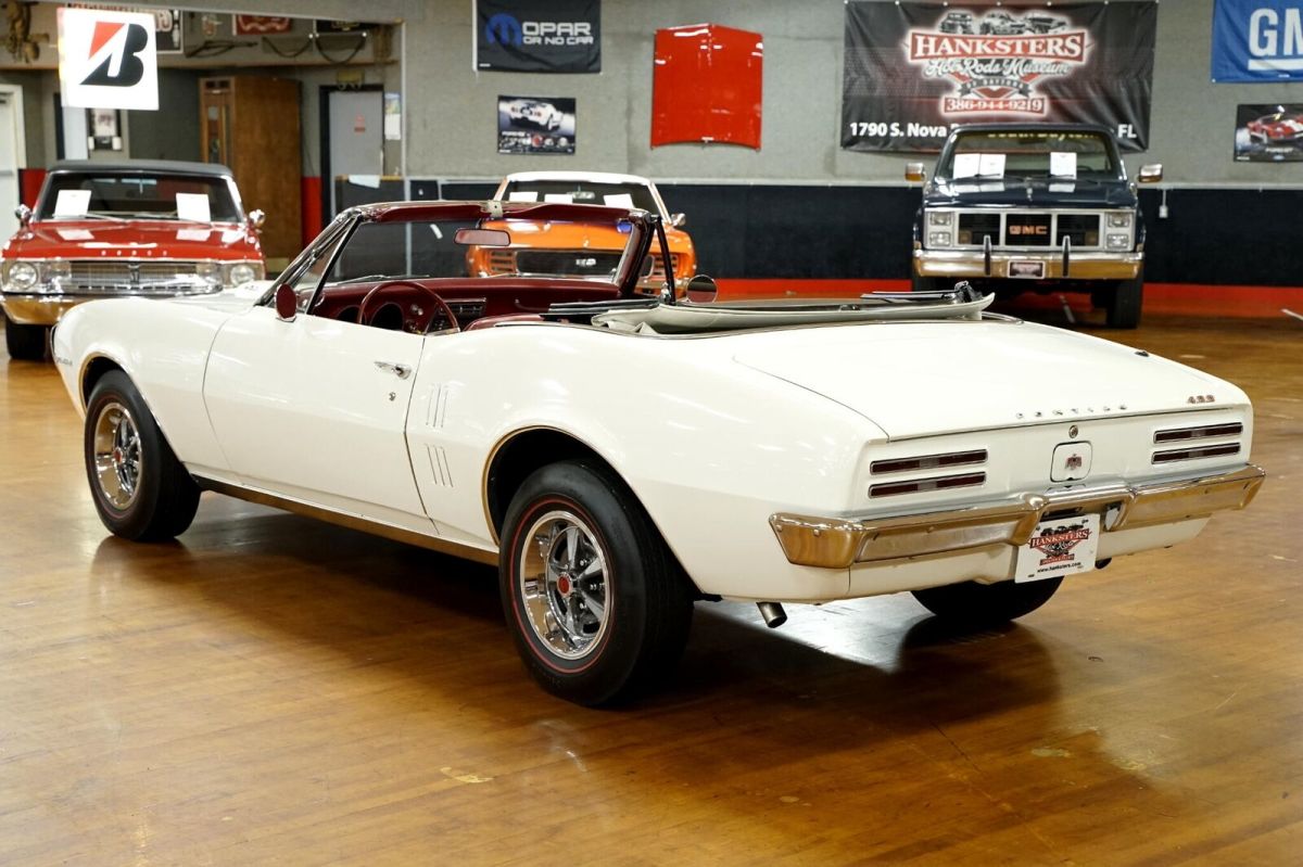 1967 pontiac firebird factory 400 convertible