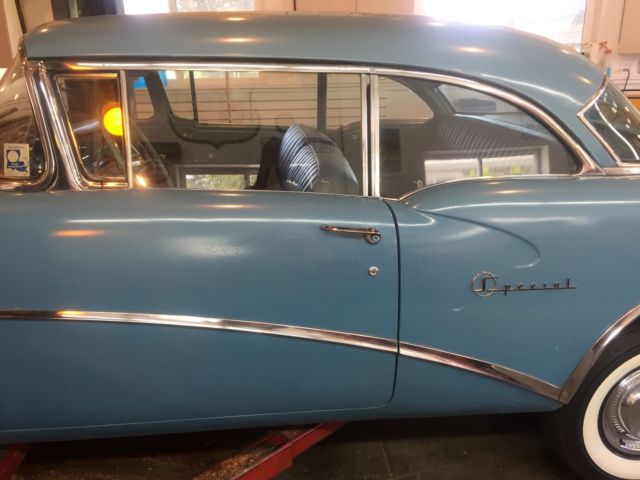 1955 buick special 2 door hardtop w/dealer installed air conditioning