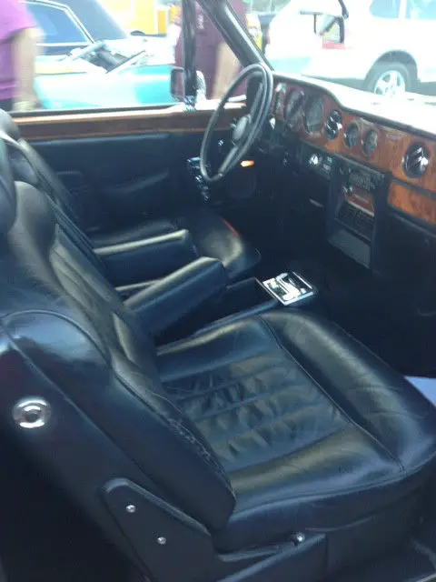1977 excellent triple black corniche convertible