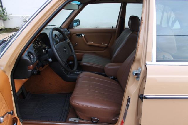 1977 mercedes-benz 240d, owned by mercedes mechanic, $26k in receipts, ac, ps