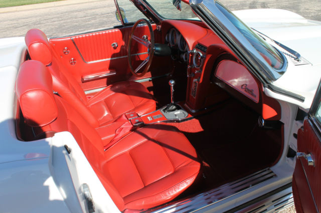 1964 corvette roadster ( #'s matching body-off restoration )